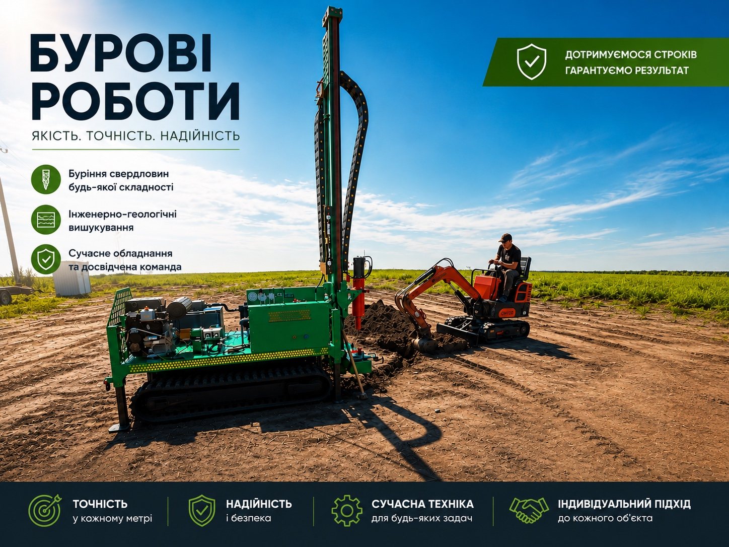 Виїзд техніки на об’єкт